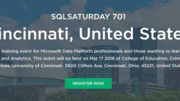 SQL Saturday Cincinnati
