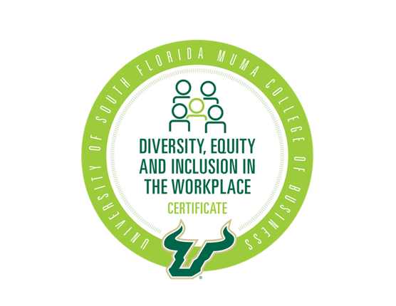 Diversity, Equity, and Inclusion Workplace certificate